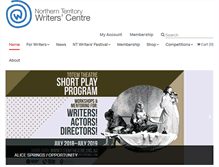 Tablet Screenshot of ntwriters.com.au